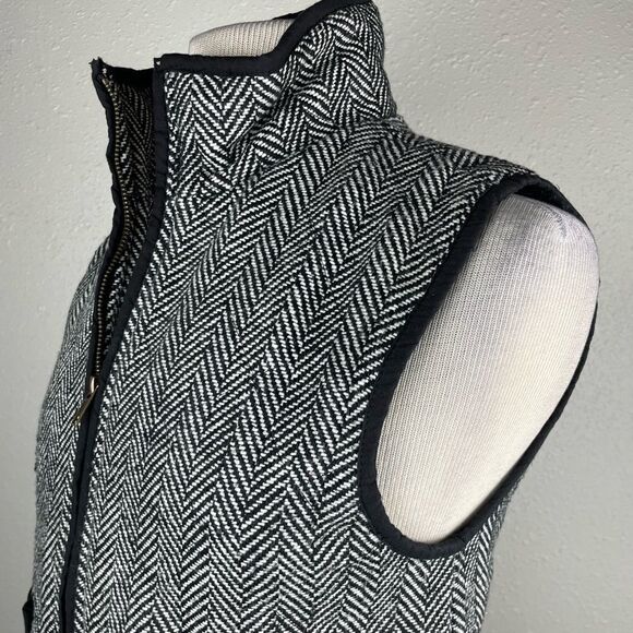 Honey Punch Black and White Vest Size S EUC - Picture 5 of 8